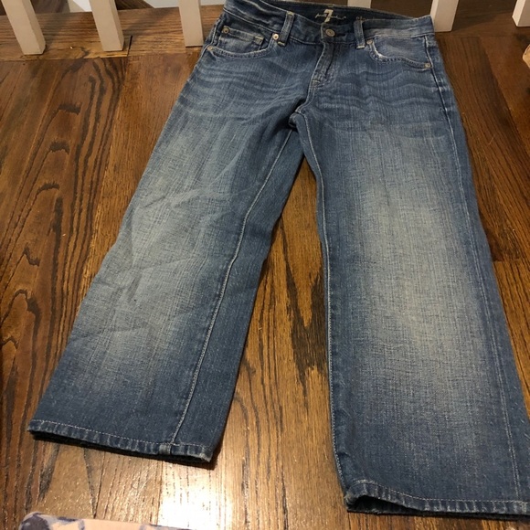 7 for all mankind size 12 jeans 👖 💫 seven jeans - Picture 1 of 4